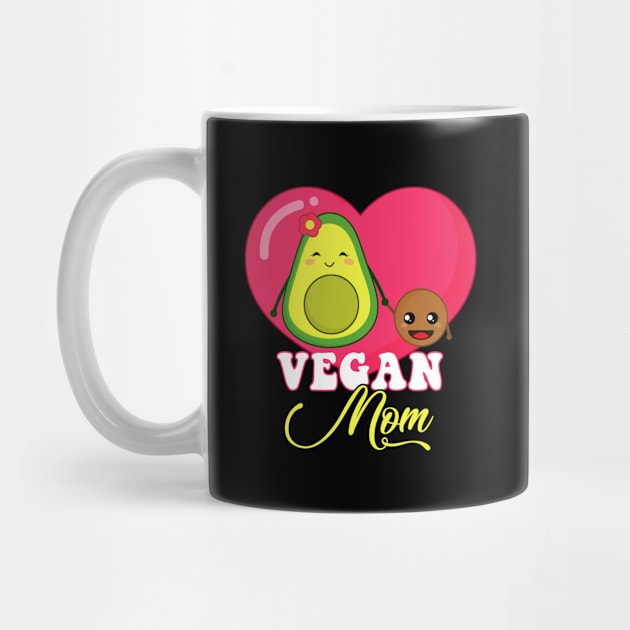 Vegan Mom Avocado with Baby by Stoney09